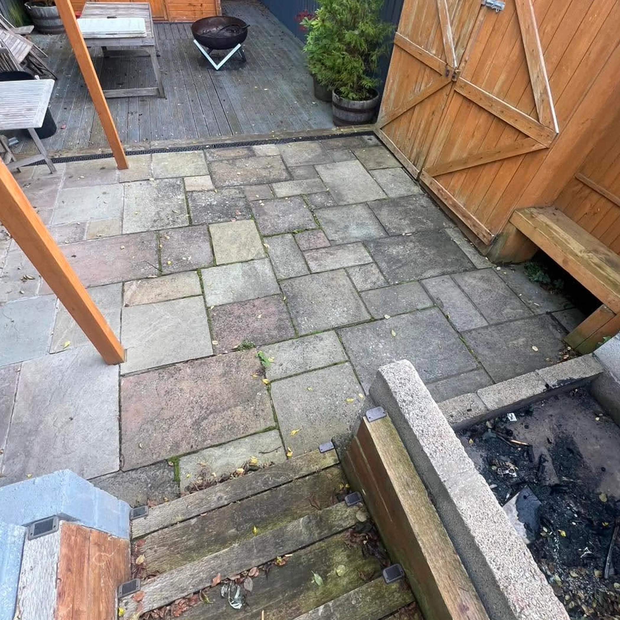 outdoor paved driveway and path surfaces