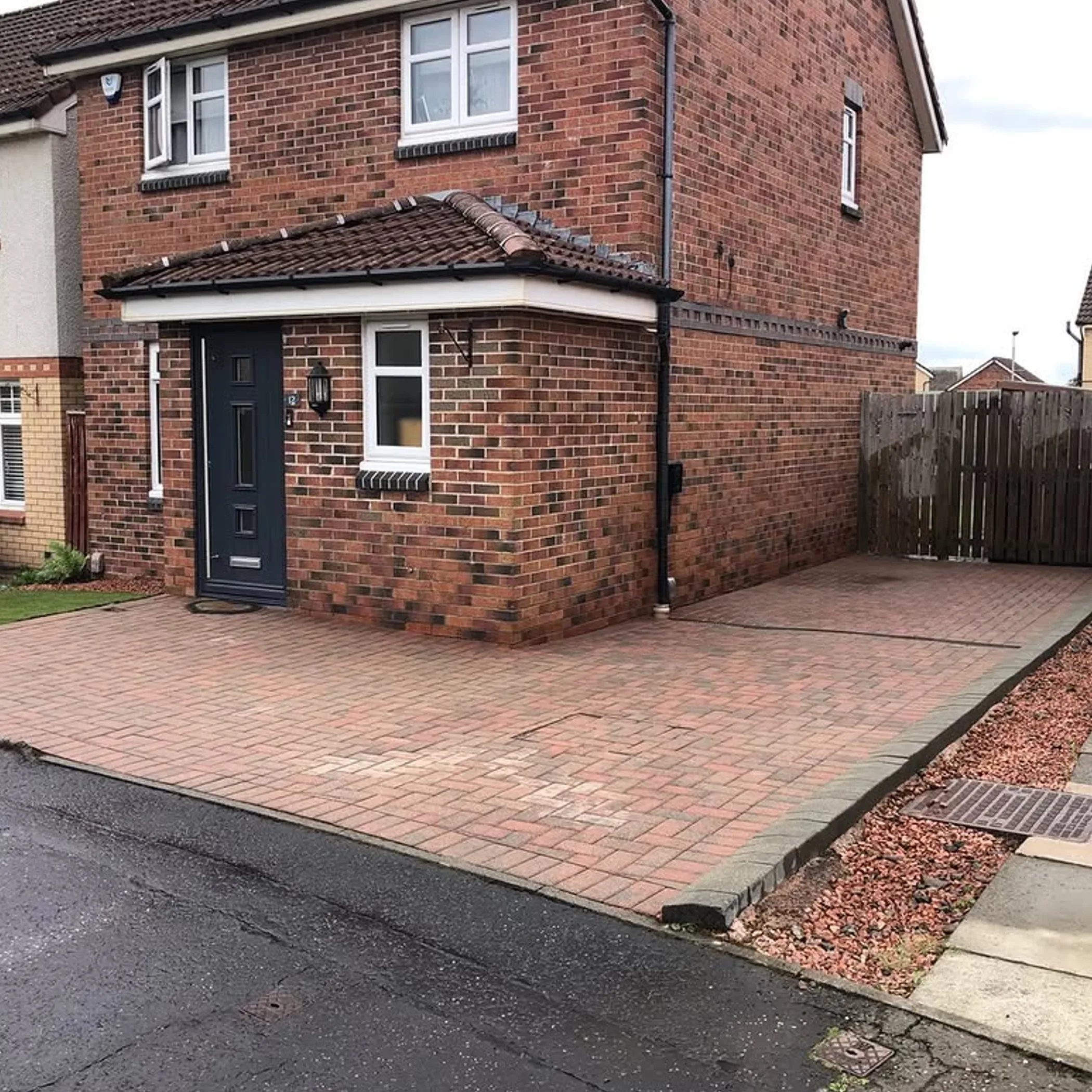 driveway and path